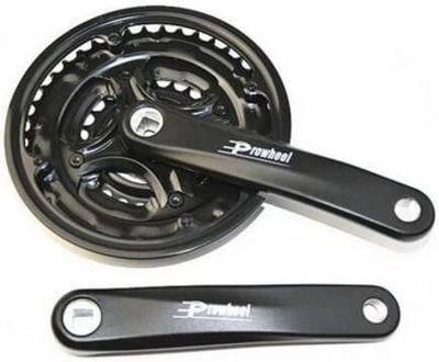 Prowheel crankset 152 mm triple 42 32 22 t zwart - 4 mm Prowheel crankset 152 mm triple 42 32 22 t zwart - 4 mm