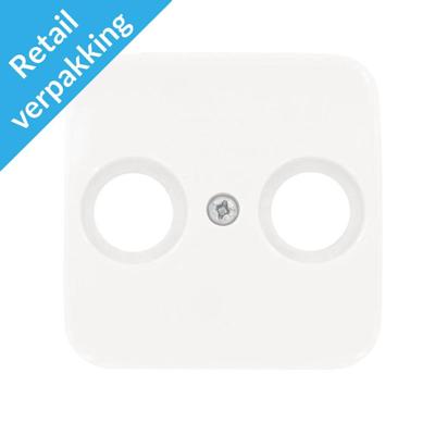 Busch Jaeger WIT afdekplaat voor coax - 4695570