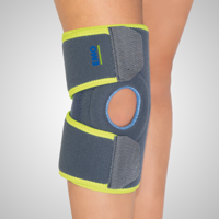 EMO KIDS Wraparound Kniebrace - One size - Grijs