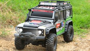 Amewi Dirt Climbing Fierce Tiger 1:10 Brushed RC auto Elektro Crawler 4WD RTR 2,4 GHz Incl. accu en lader, Met lichteffect, Incl. batterijen