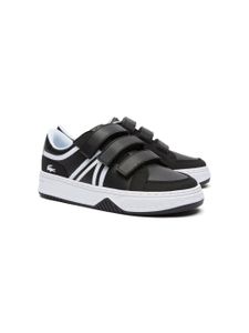 Lacoste Kids baskets à fermeture scratch - Noir