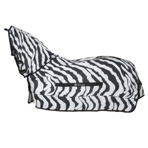 Bucas Sweet-itch Zebra deken zwart/wit maat:213