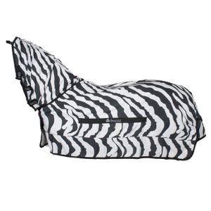 Bucas Sweet-itch Zebra deken zwart/wit maat:183