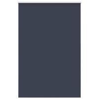 VidaXL Rolgordijn verduisterend 145x210 cm stofbreedte 141,6 cm blauw