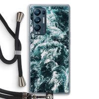 Zee golf: Oppo Find X3 Neo Transparant Hoesje met koord