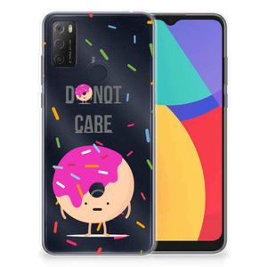 Alcatel 1S (2021) Siliconen Case Donut Roze