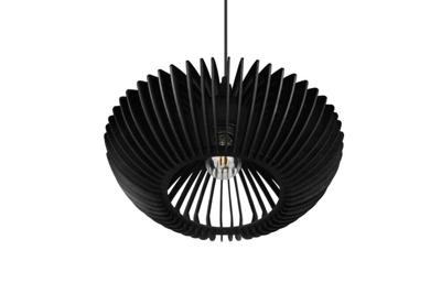 Trio Moderne zwarte hanglampColino Ø 40cm - 315900132