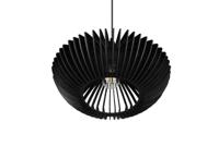 Trio Moderne zwarte hanglampColino Ø 40cm - 315900132