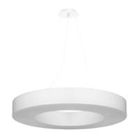 Kroonluchter SATURNO SLIM 70 wit