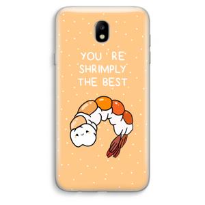 You're Shrimply The Best: Samsung Galaxy J7 (2017) Transparant Hoesje