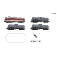 Roco 5110002 H0 z21 digitale startset diesellocomotief BR 132 met ketelwagentrein van de DR