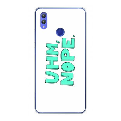 UHM, NOPE.: Honor Note 10 Transparant Hoesje