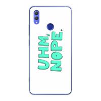 UHM, NOPE.: Honor Note 10 Transparant Hoesje