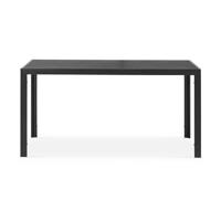 Lisomme Stan tuintafel zwart - 150 x 90 cm