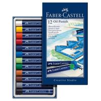 Faber castell Oliepastelkrijt - 11mm - 12x stuks - tekenen/schrijven