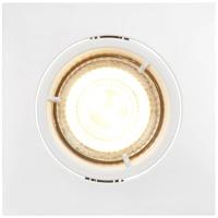 Nordlux Carina LED-inbouwlamp voor badkamer LED Energielabel: F (A - G) GU10 IP20 Wit - thumbnail