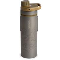 Grayl Grayl UltraPress Purifier Titanium Fles met Waterfilter - 500ml