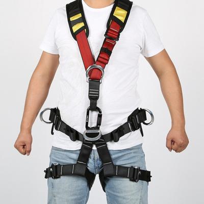 XINDA XDA9516 Outdoor Rotsklimmen Polyester Zeer sterke draad Verstelbare downhill veiligheidsgordel voor het hele lichaam