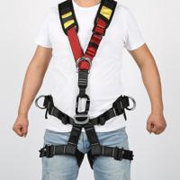 XINDA XDA9516 Outdoor Rotsklimmen Polyester Zeer sterke draad Verstelbare downhill veiligheidsgordel voor het hele lichaam