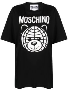 Moschino t-shirt à logo Teddy Bear imprimé - Noir