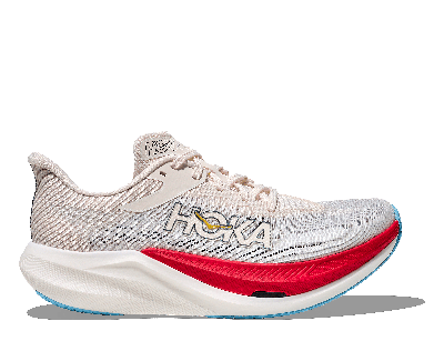 Hoka Rocket X 3 hardloopschoenen Alabaster/Frost unisex