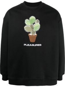 Pleasures sweat à broderies - Noir