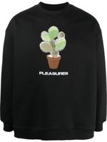 Pleasures sweat à broderies - Noir