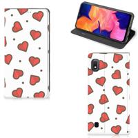 Samsung Galaxy A10 | Hoesje met Magneet | Hearts
