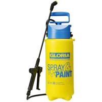 Spruzzatore manuale GLORIA Gloria - Modello Spray & Vernice 5 L - 3 bar - Ugello a valvola e getto piatto - Guarnizioni in Viton