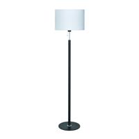Highlight VloerlampOrleans zwart met off white kap Ø 40cm - V2206.01 + O4317.14