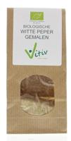 Vitiv Peper wit gemalen bio 40 Gram