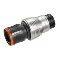 Gardena Premium Waterstop 3/4" E12 - Vorstbestendige Tuinkoppeling met Auto-stop, Ergonomische Grip