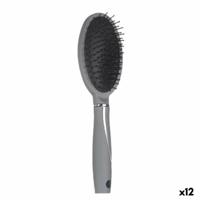 Borstel Berilo 348 Grijs Siliconen Plastic (12 Stuks)