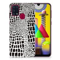 Samsung Galaxy M31 TPU Hoesje Slangenprint