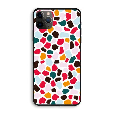 Colored Giraffe: iPhone 11 Pro Biologisch afbreekbaar hoesje