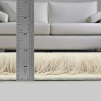 Karpet24 Fluffy Shaggy - Zacht Hoogpolig Vloerkleed, Onderhoudsarm, Beige-80 x 150 cm