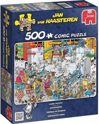Jan van Haasteren - Snoepfabriek Puzzel 500 Stukjes