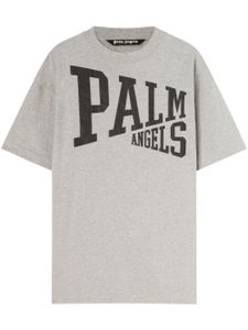 Palm Angels t-shirt à logo imprimé - Gris