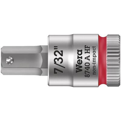 Wera 8740 A 05003387001 Inbus Dopsleutelinzetstuk 7/32 1/4 (6.3 mm)
