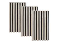 HOME DELUXE Akoestische wandpanelen Sonic (3 x 80 x 40 cm, lichte eik)