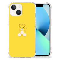 iPhone 13 Stevig | Bumper Hoesje | Baby Leopard