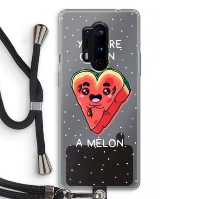 One In A Melon: OnePlus 8 Pro Transparant Hoesje met koord
