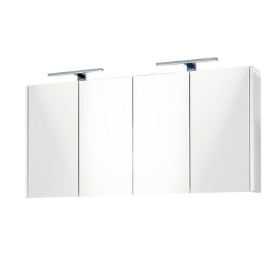 Best Design Spiegelkast Happy Incl. LED verlichting 120x60 cm Wit