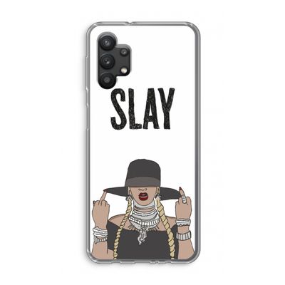 Slay All Day: Samsung Galaxy A32 5G Transparant Hoesje