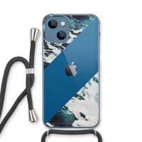 Golven: iPhone 13 mini Transparant Hoesje met koord
