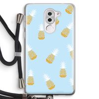 Ananasjes: Honor 6X Transparant Hoesje met koord