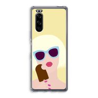 Ice cream: Sony Xperia 5 Transparant Hoesje
