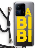 Habibi Majorelle : Xiaomi Mi Mix 4 Transparant Hoesje met koord