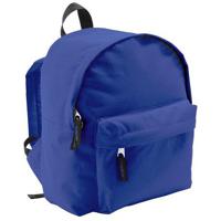 Sols Kinder rugzak/rugtas - blauw - 9 liter - 25 x 30 x 12 cm - met voorvakje