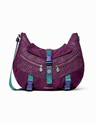 Middelgrote tas met ritsen - RED - U